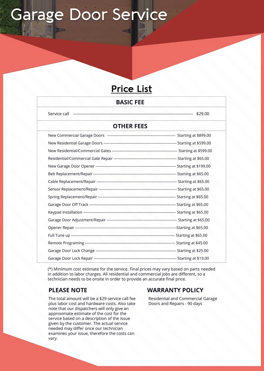 Express Garage Door Service Covington, GA 678-505-0869